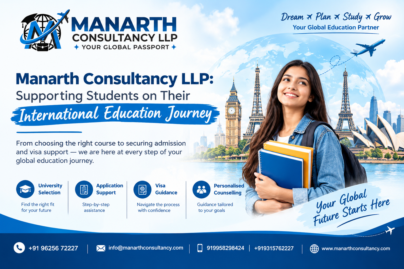 Manarth Consultancy LLP: Supporting Students on Their International Education Journey