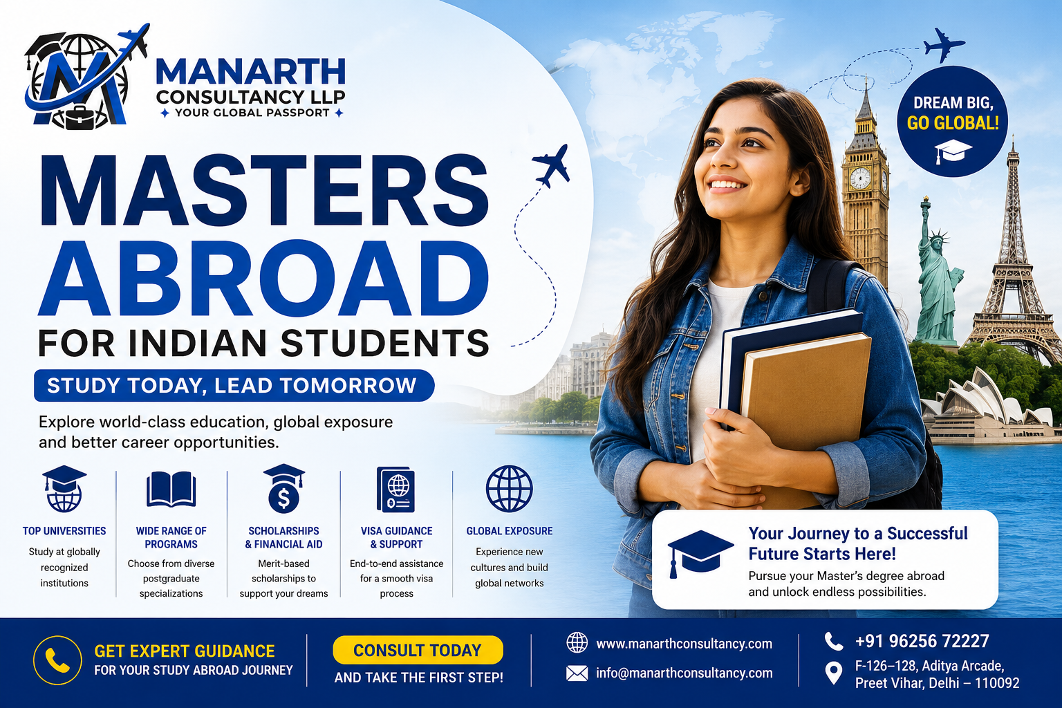 Masters Abroad for Indian Students